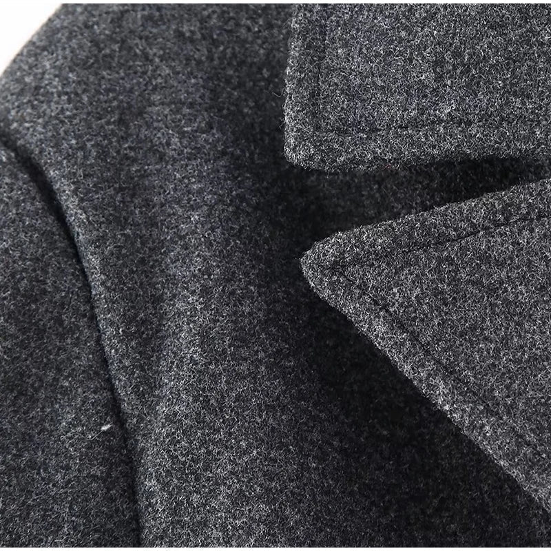 Eleganter Mantel aus Wolle