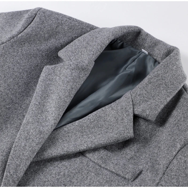 Eleganter Mantel aus Wolle
