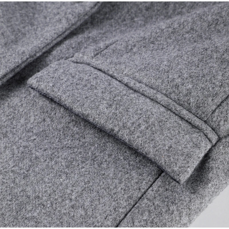 Eleganter Mantel aus Wolle