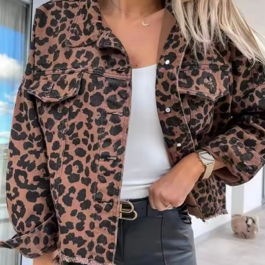Leopard Jacke